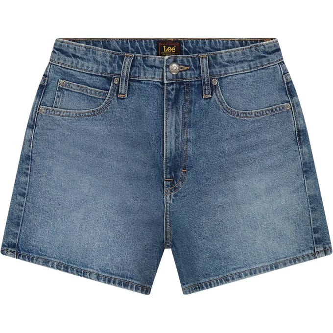 LEE CAROL SHORT BLUE WIRE REGULAR DENIM SHORT-DAMES