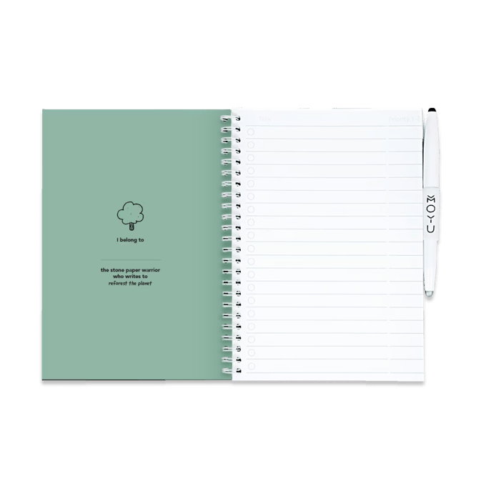 Erasable Notebook A5 - Lovely Leaf - Softcover / A5