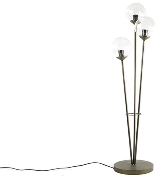 Hi-point Laurens Staande Lamp 124 Cm E27 Rvs 40w Goud