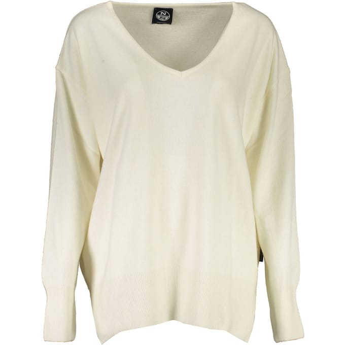 V-hals Gebreide Trui Casual Stijl