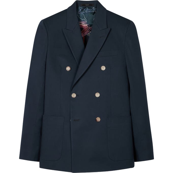 Paul Smith Mens Db Jacket Petrol Green Taglia: 48 | Blazers Outlet | Uomo | Verde