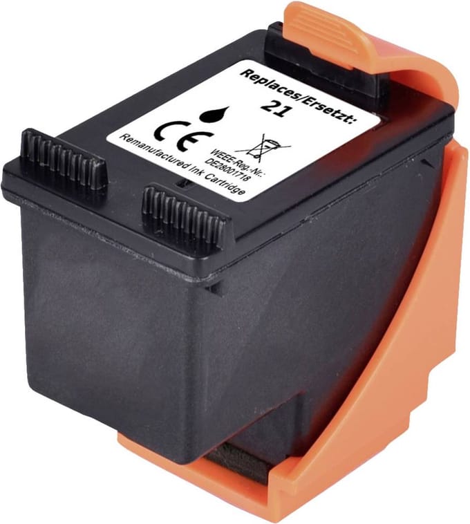 Renkforce Inktcartridge vervangt HP 21, C9351A Compatibel Zwart RF-5718850