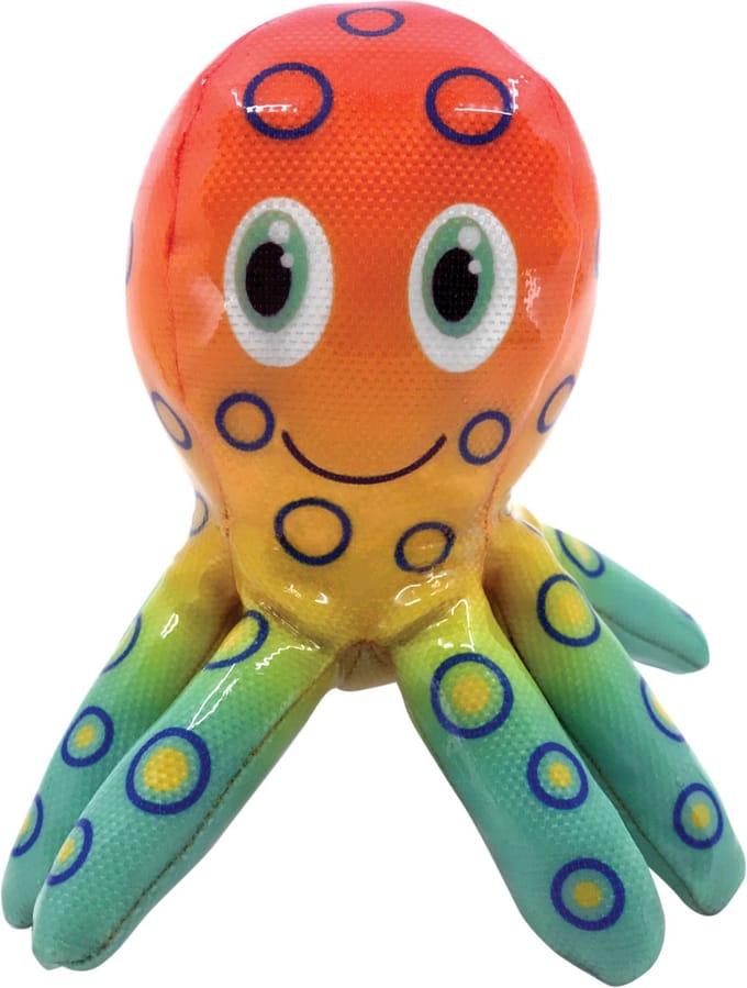 Kong Shieldz Tropics Ocuopus - Hondenspeelgoed - Oranje