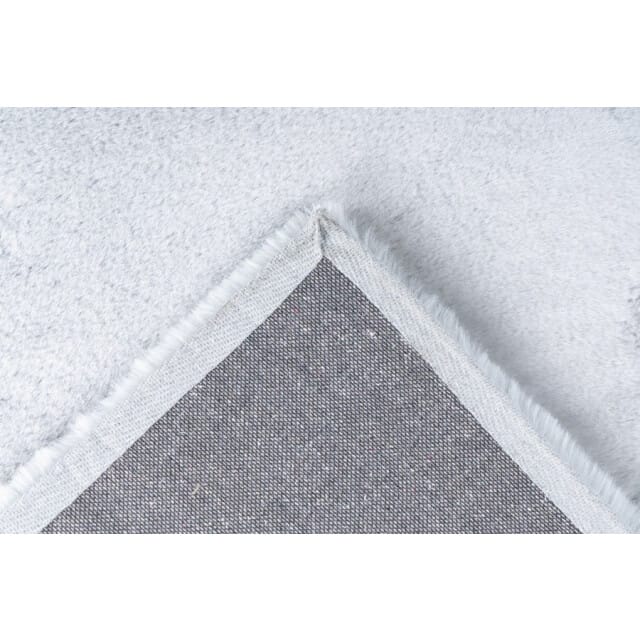 Heaven Fluffy Soft Vloerkleed Hoogpolig Zilver- 160x230 CM