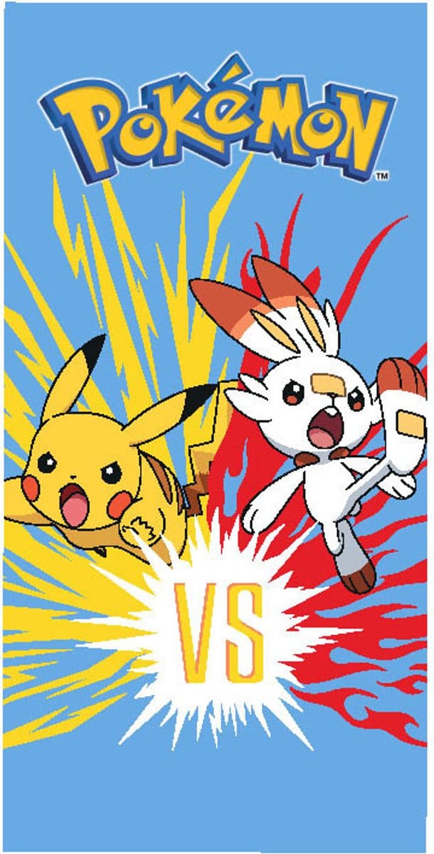 PokÃ©mon Strandlaken - 70x140 cm - Blauw