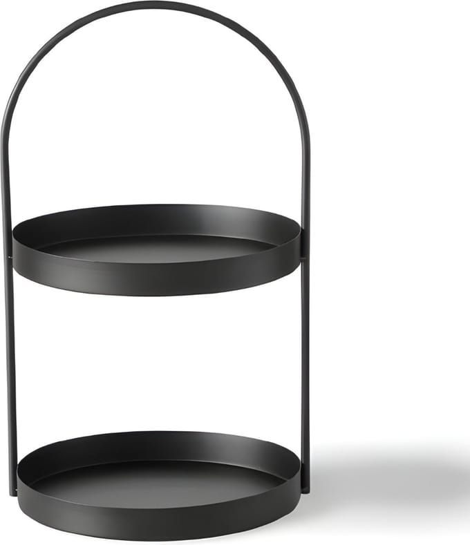 Zwarte Etagere Modern Metaal