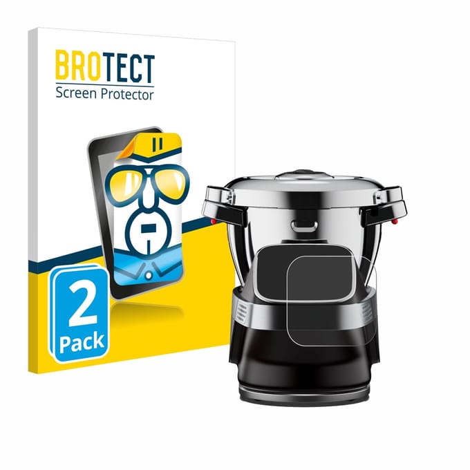 BROTECT - Screenprotector voor WMF Avantgarde - Folie Beschermfolie transparant 2 Stuks