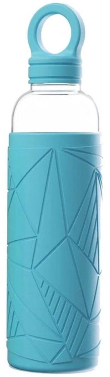 Royal Leerdam | Drinkfles 2 Go blauw - 55 cl - Borosilicaat - 1 stuk(s)