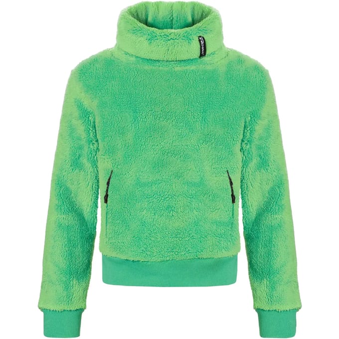 Rehall LEONI-R-jr. Meisjes Sweater Groen 140 - Trui - Teddy