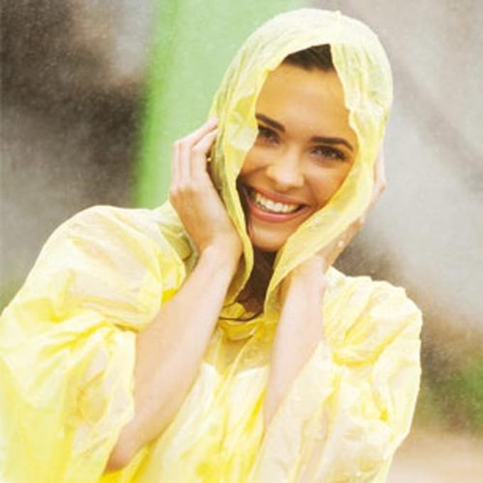 Waterproof Regen Poncho met capachon