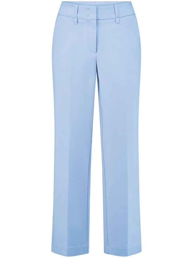 Enkellange broek Van Fadenmeister Berlin blauw