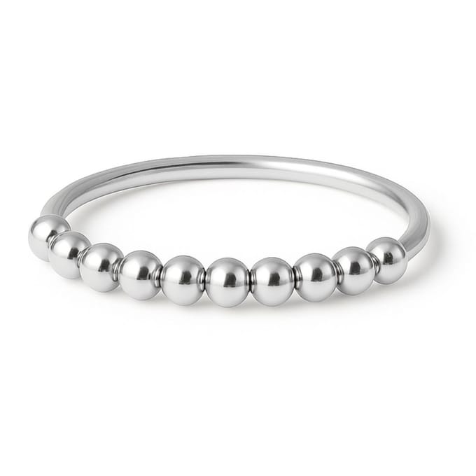 Anxiety Ring - Stress Ring - Fidget Ring - Anxiety Ring For Finger - Draaibare Ring Dames - Spinning Ring - Spinner Ring - RVS