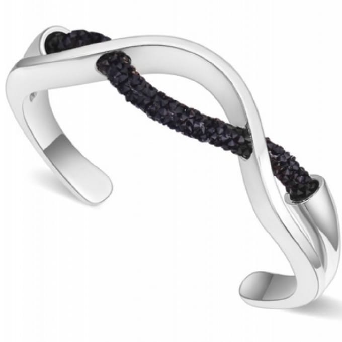 Armband -bangle-zwart-Zahn - Charme Bijoux