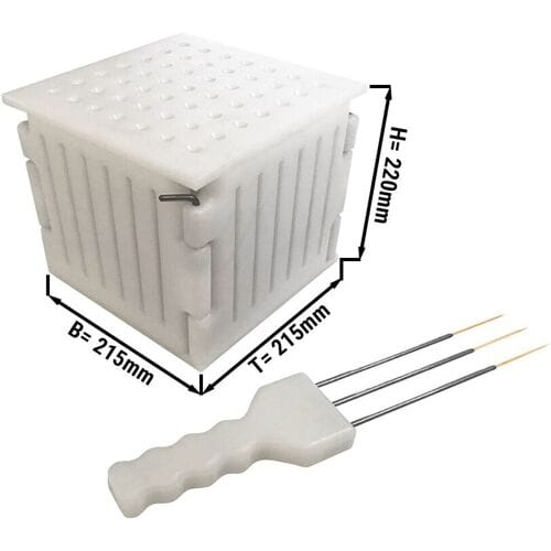 GGM Gastro Manuelle Kebab Spieß Maschine - bis zu 49 Spieße Wit