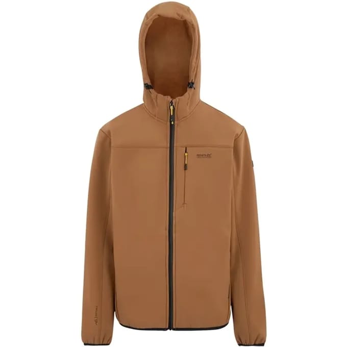 Ossek rekbare winddichte softshell-jas voor heren