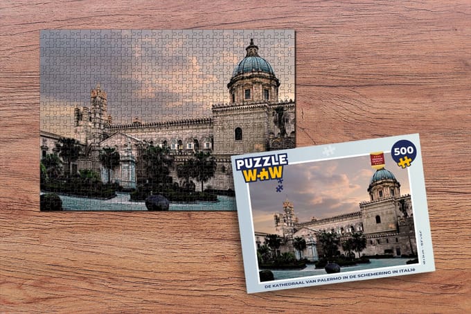 Puzzel Italië - Kathedraal - Sicilië - Legpuzzel - Puzzel 500 stukjes