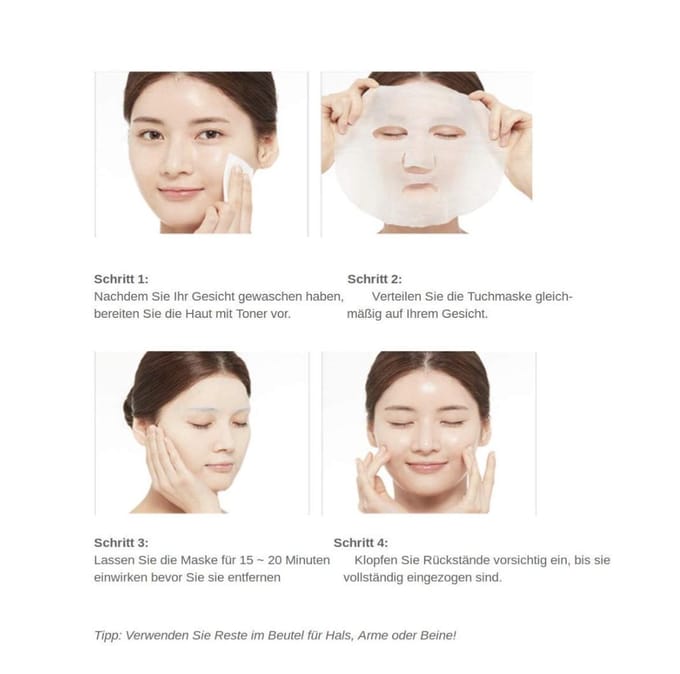 MISSHA Mascure Sheet Mask Glutathion Whitening Solution 28 ml * 10 vellen white