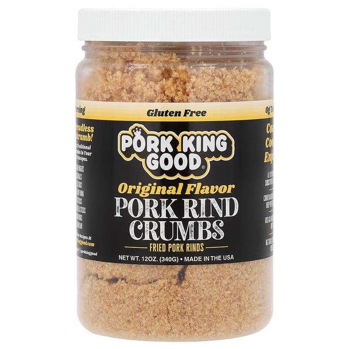 Miettes de couenne de porc, Original, 12 oz (340 g)