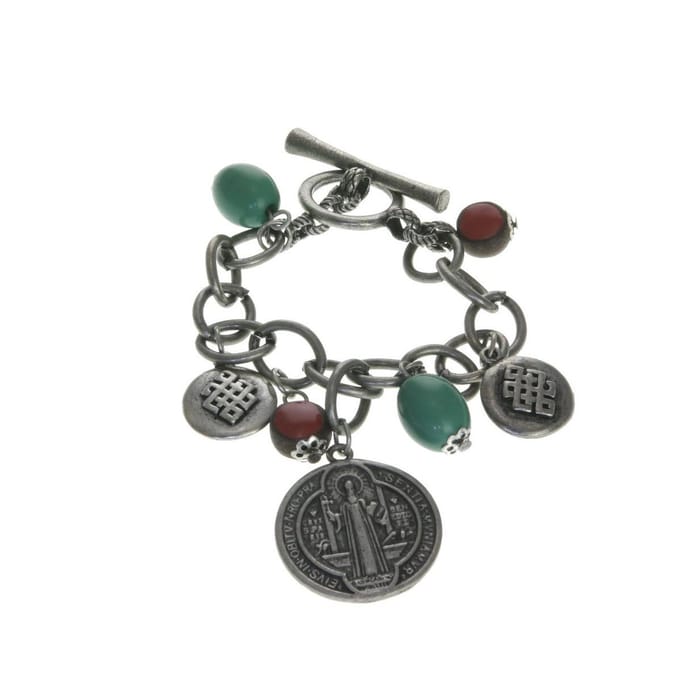 Behave - armband met munthangers - vintage stijl - cadeau idee
