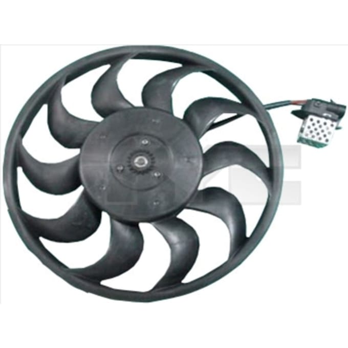 Koelventilatorwiel, motorkoeling TYC 825-0023