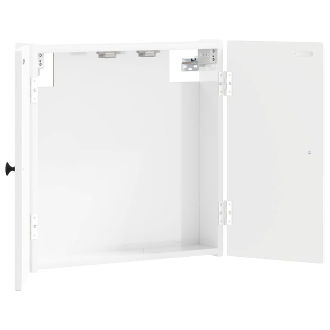 vidaXL - Dartbord - Kabinet - EDE - Hoogglans - Wit - 52,5 - x - 10,5 - x - 53,5 - cm