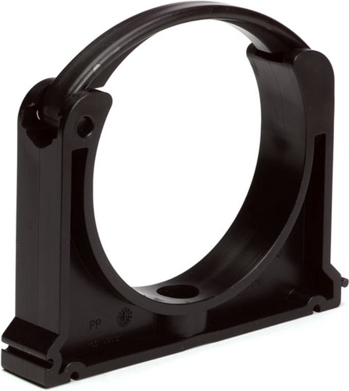 Buisklem met beugel - Polypropyleen - 63mm