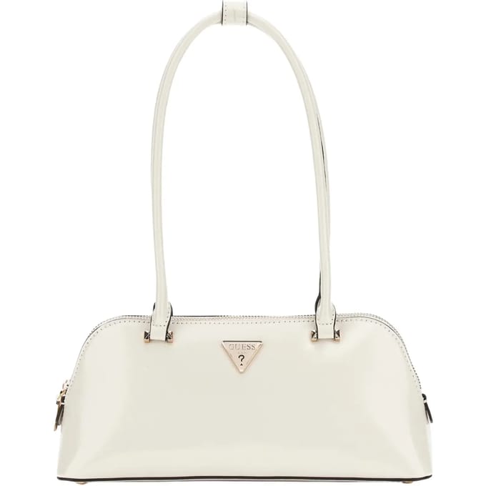 GUESS Handtas Schoudertas Arnela Girlfriend Satchel Bone Crème