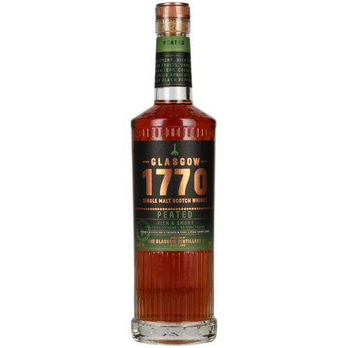 Glasgow 1770 PEATED Single Malt Rich & Smoky 46% Vol. 0,7l