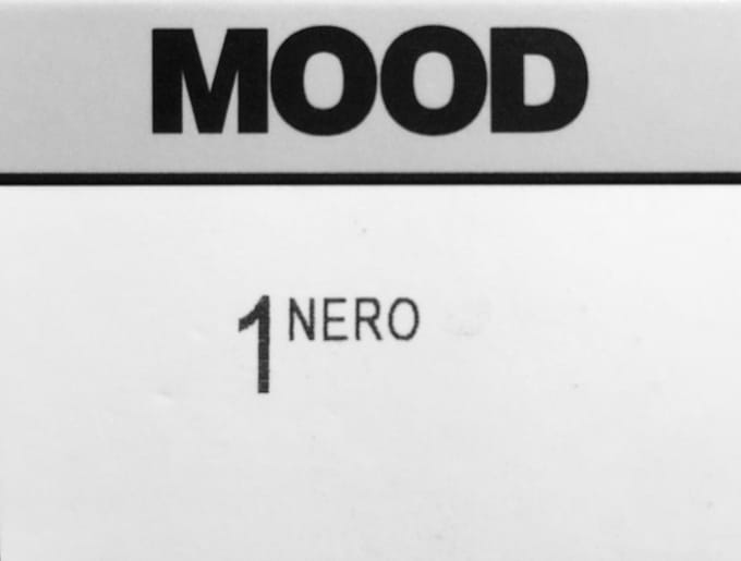 MOOD Hair Color 1.0 Black