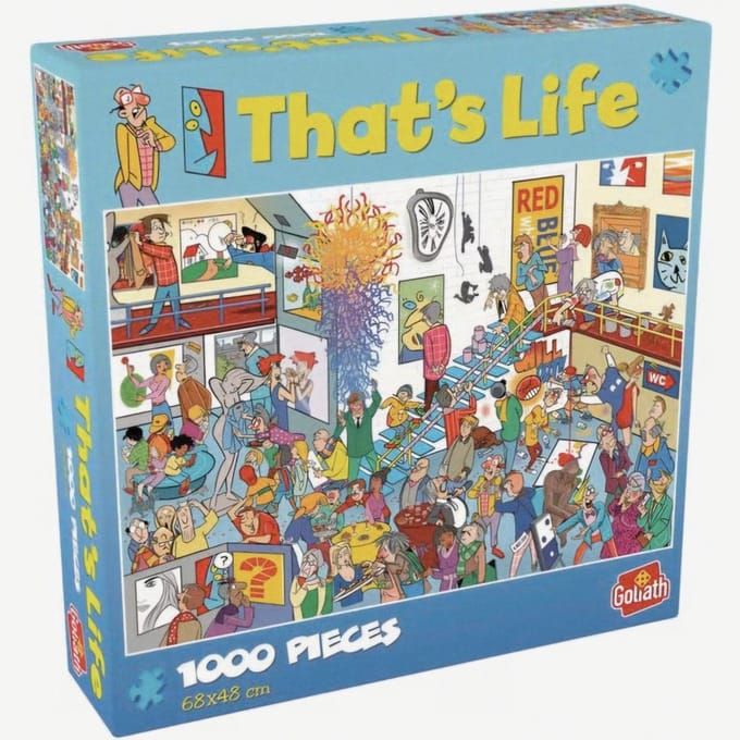That's Life puzzel Art gallery 1000 stukjes