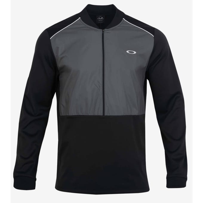 Oakley Bimaterial HZ Heren Zwart Track Jacket