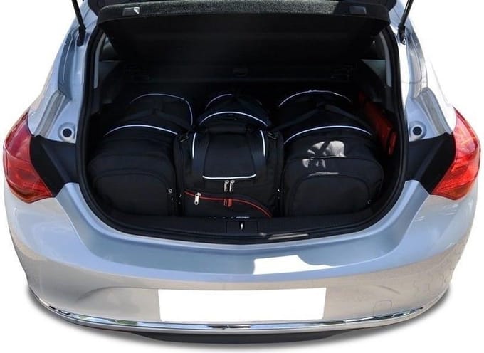 OPEL ASTRA HATCHBACK 2009-2015 4-delig Reistassen Auto Interieur Kofferbak Organizer Accessoires