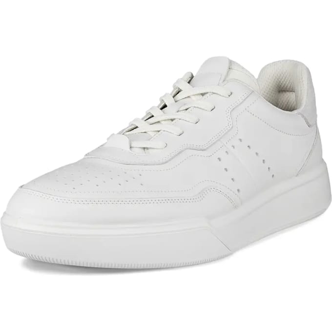 Ecco Street Court Sneakers Laag - Wit