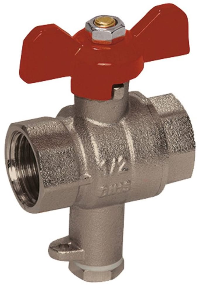Flamco Speciale kogelkraan DN25 voeleraansluiting M10x1, M1280914