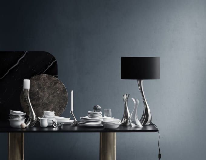 Georg Jensen Cobra Tafellamp - zwart - M