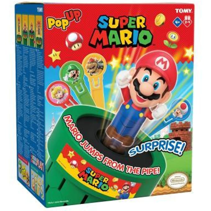 Tomy Pop-Up Super Mario Bordspellen