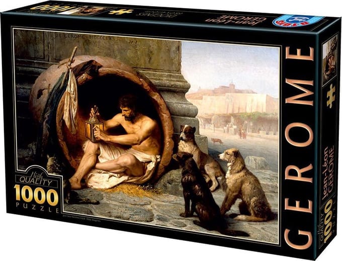 Jean-Léon Gérôme: Diogenes, 1860 -  Puzzle 1000