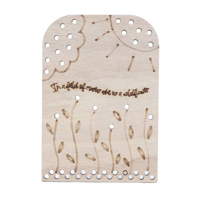 Fête des Mères Bouquet de Fleurs en Bois Piquet de Planche Support à Fleurs white