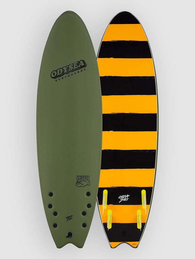 Catch Surf Odysea Skipper Quad 6'6 Surfboard groen