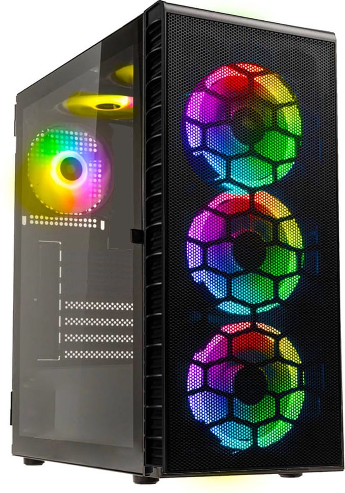 ScreenON - Game PC - Ryzen 5 - 512GB SSD - 16GB RAM - Geforce RTX 3050 - E723116