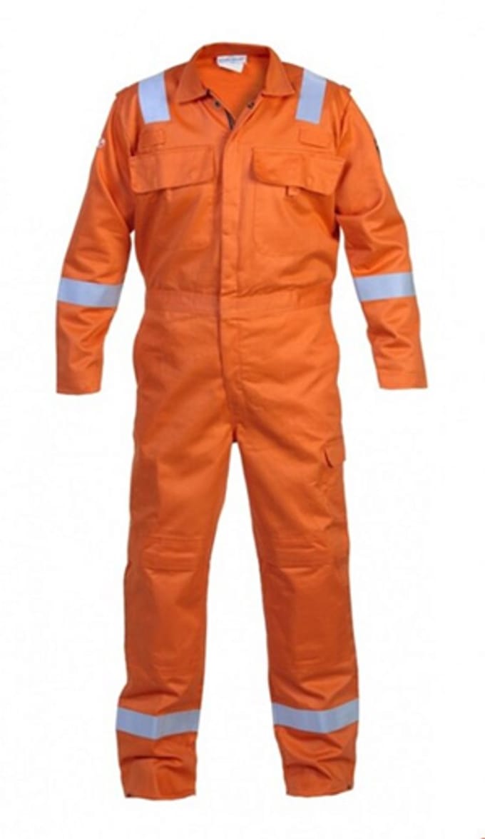 Hydrowear Minden Overall oranje - maat 48