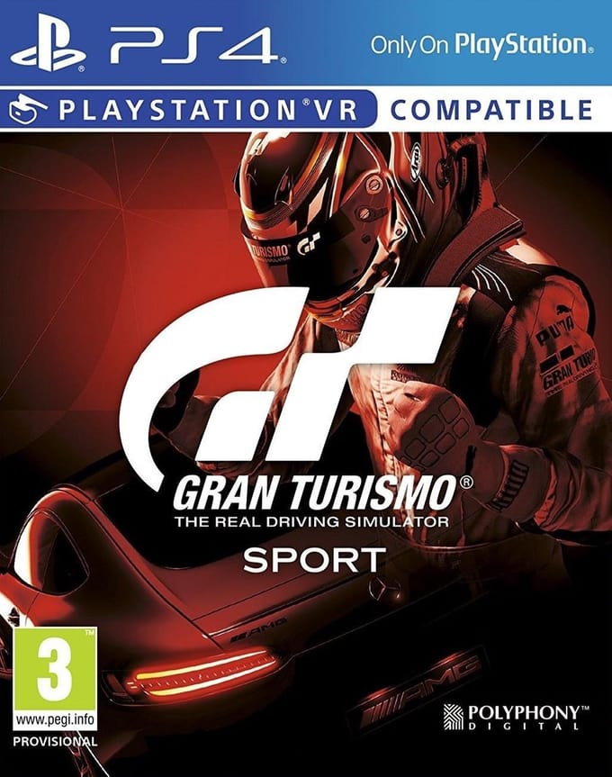 Gran Turismo GT Sport - PS4 VR