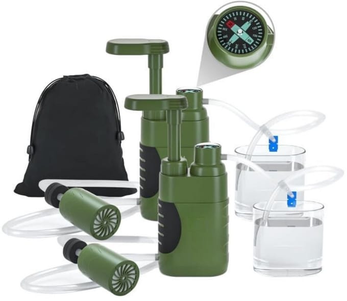 SCH® Waterfilter noodpakket - Waterfilter - Groente - 21cm x 13cm x 6cm