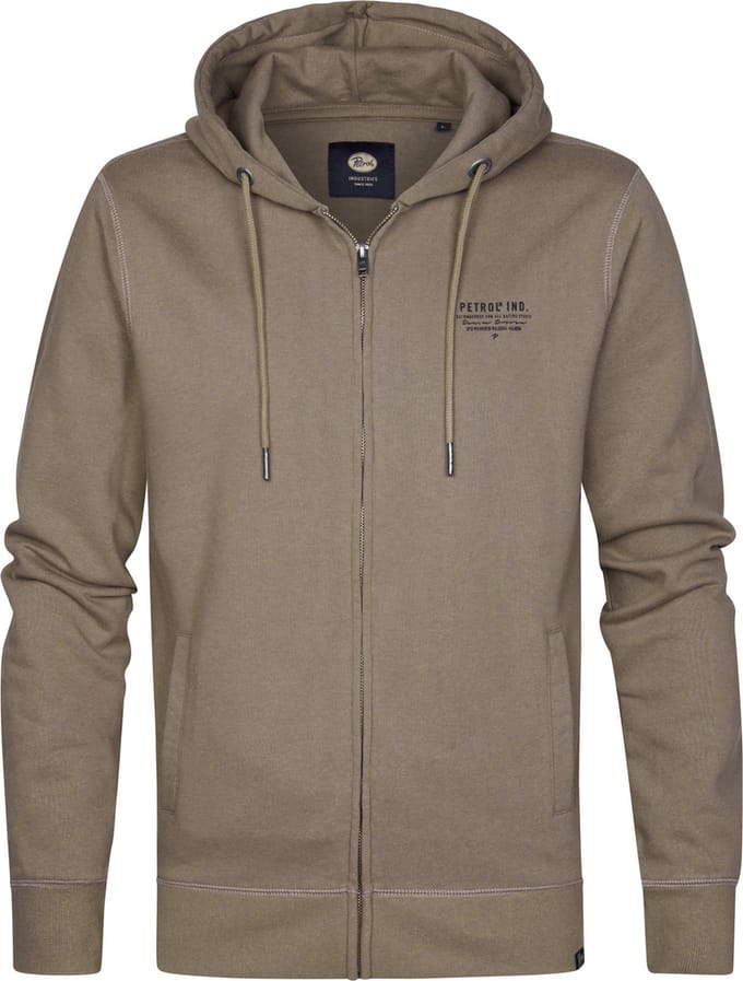 Petrol Industries - Heren Casual Vest Kake - Bruin - Maat M