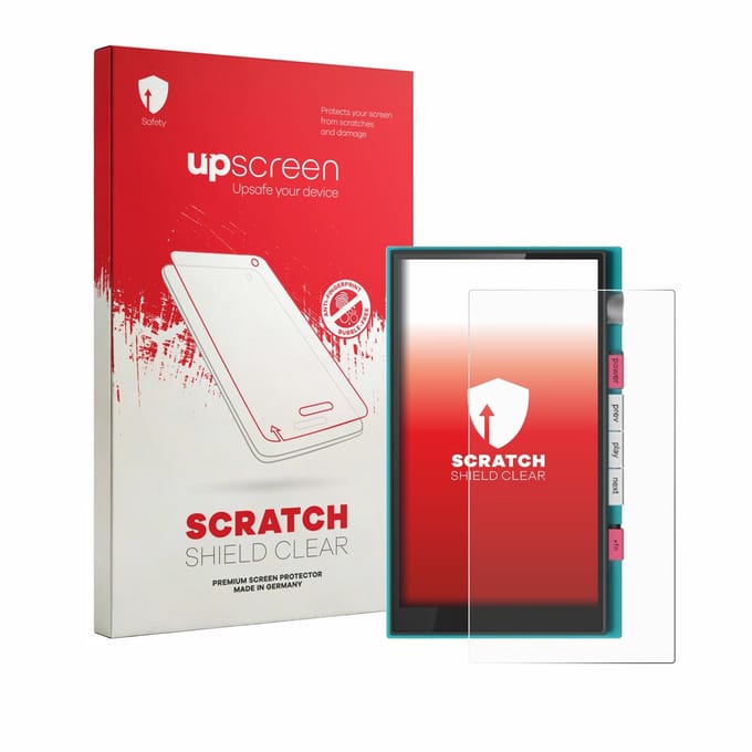 upscreen - Screenprotector voor Hiby Digital M500 - Folie Beschermfolie transparant