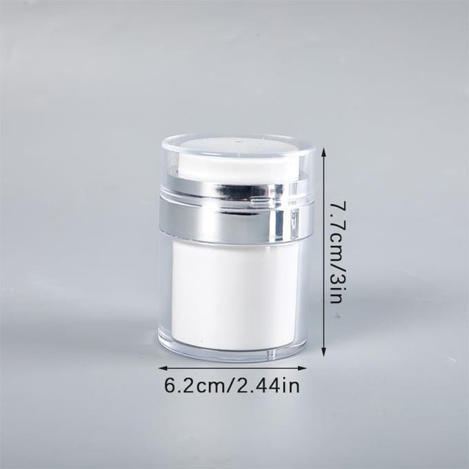15/30/50ml Vacuüm Airless Pomp Dispenser Herbruikbare Crèmefles Druktype Moisturizer Pot