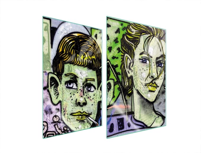 TMK ArtDeko - Snijplank - Beschermplaat - Glas - 2x35x52 cm