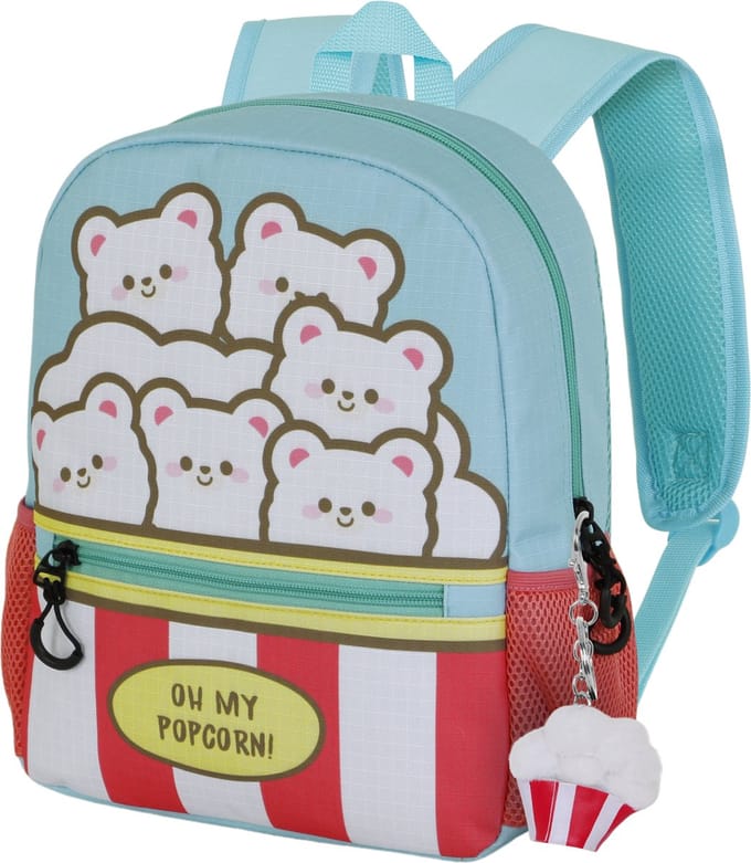 Karactermania - Oh My Pop! - Popcorn Kat Poes - Sweet Rugzak - Rugtas - Backpack - Blauw