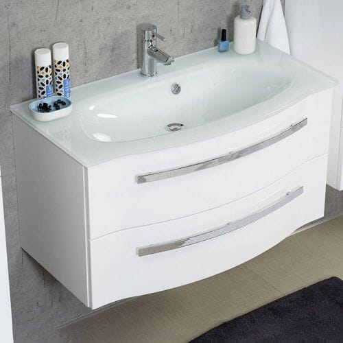 Pelipal Series 4005 (Focus) vanity unit 90 cm, with 2 drawers 992.119019