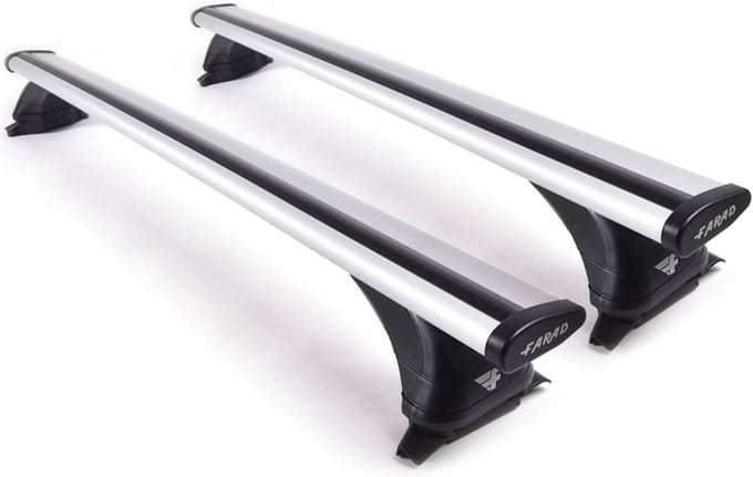 Dakdragers geschikt voor de Mini Paceman vanaf 2013 - Aluminium - Hoog laadvermogen 100kg - Wingbar - Zilver - Merk Farad